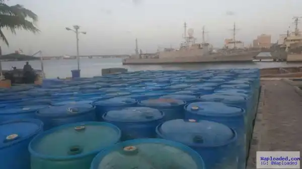 Photos: 6 Vandals Apprehended As Illegal Refinery Discovered In Port Harcourt